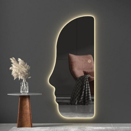 Medussa Head Long LED Mirror
