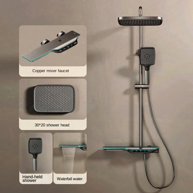 Dolpin Luxury Led Shower
