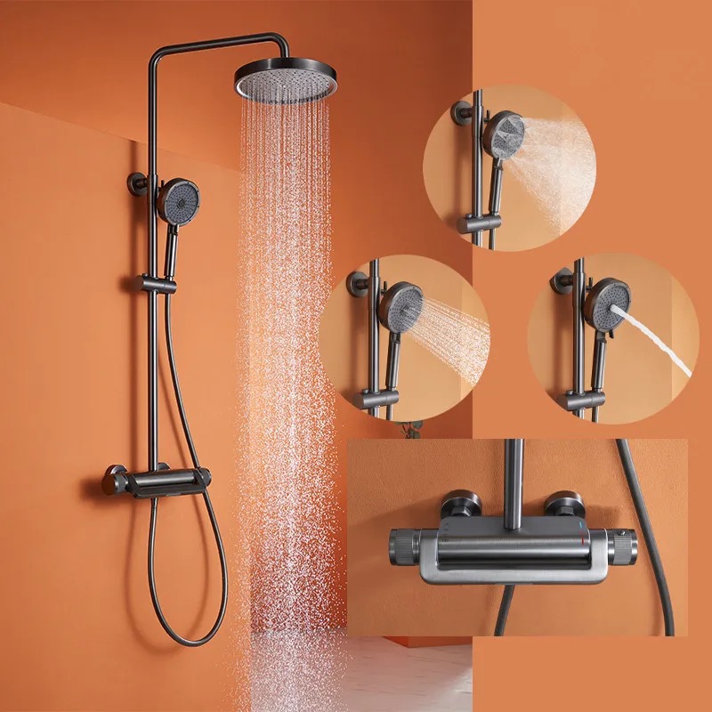 Mak Luxury Grey Shower