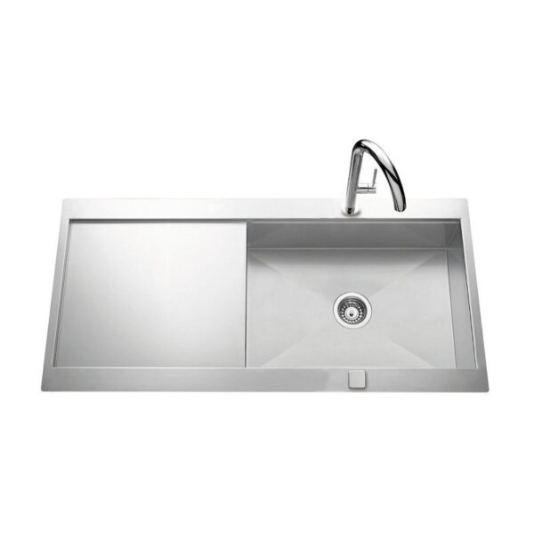 Single-Bowl Single-Tray Handmade Sink
