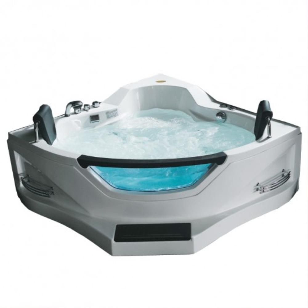 Glass Daily Double Corner Jacuzzi