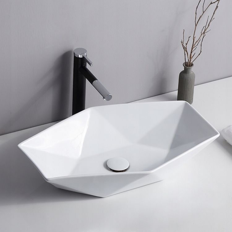 Diamond White CounterTop Basin