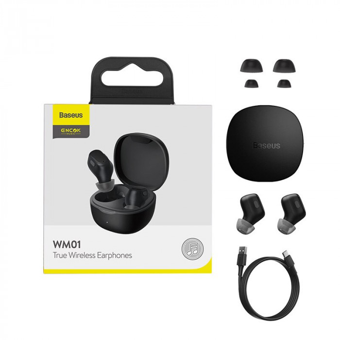 Baseus WM01 bluetooth earbuds